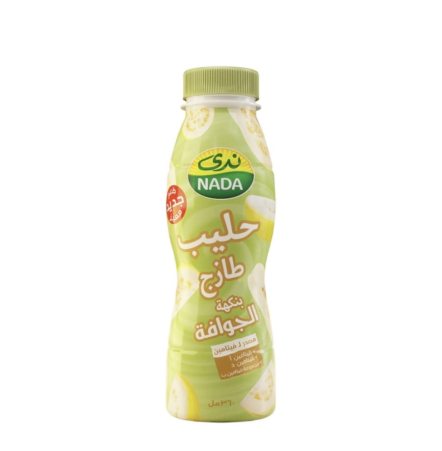 ندى حليب بنكهة الجوافة 360 مل