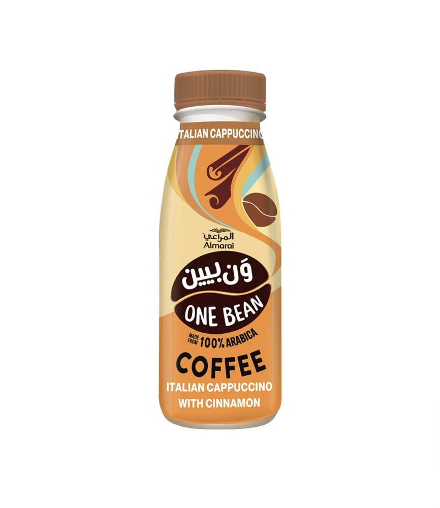 المراعي ون بيين قهوة كابتشينو ايطالي بالقرفة 250 مل