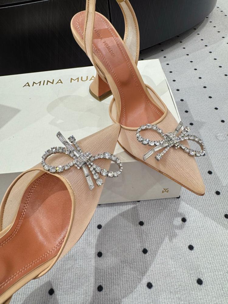 amina muaddi Heels