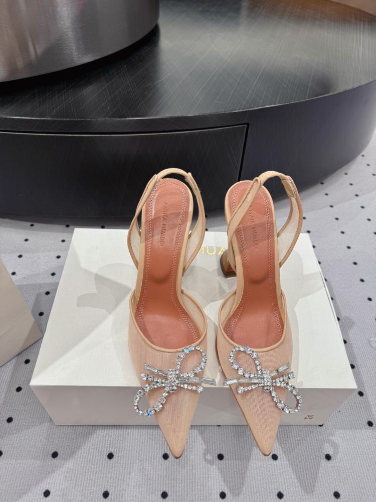 amina muaddi Heels