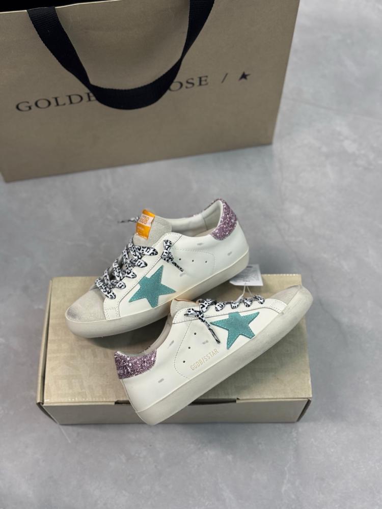 GOLDEN GOOSE Leather Superstar Sneakers