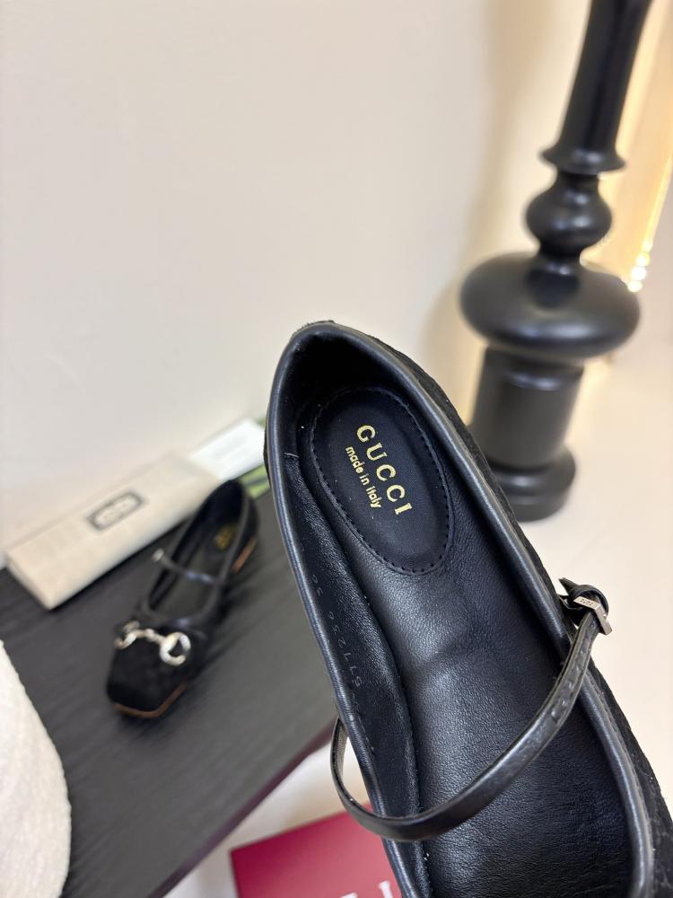 Horsebit ballet flats