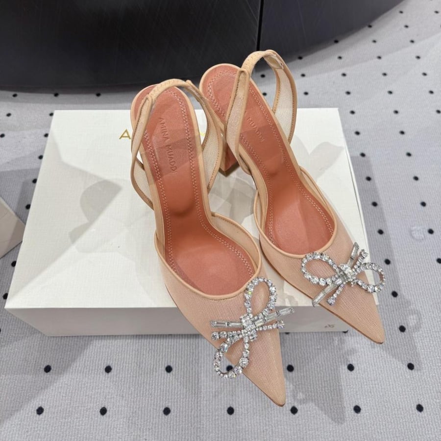 amina muaddi Heels