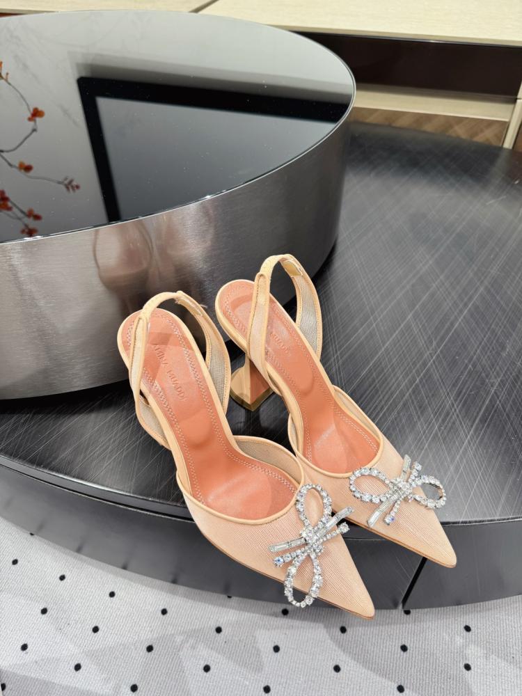 amina muaddi Heels
