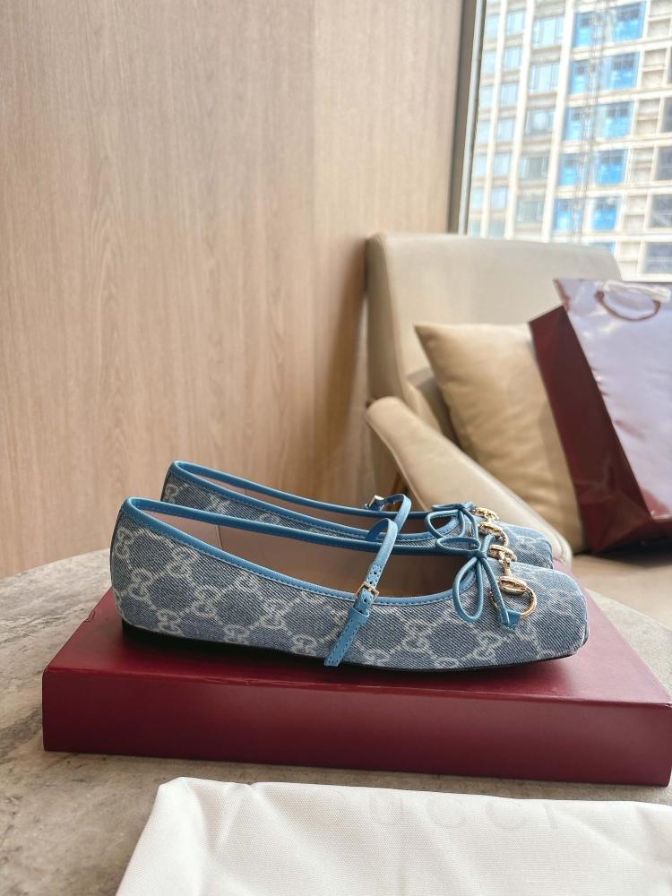 Horsebit ballet flats