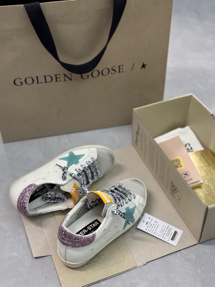 GOLDEN GOOSE Leather Superstar Sneakers