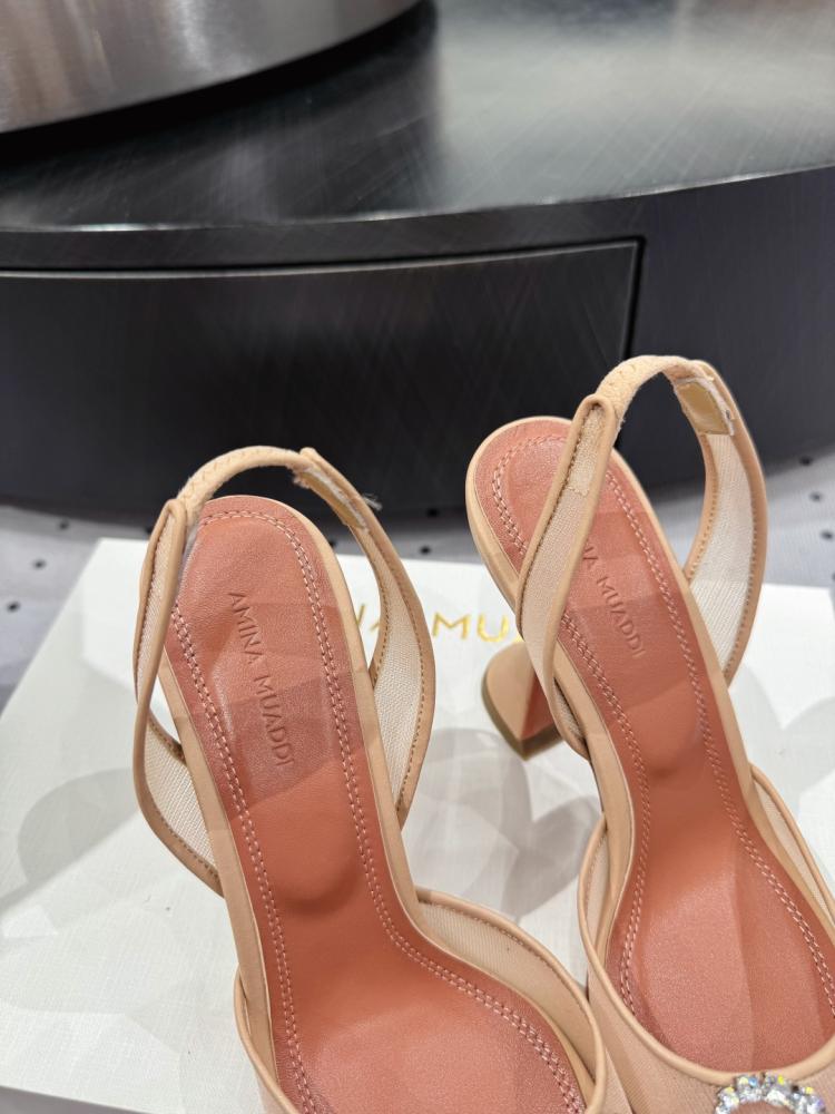 amina muaddi Heels