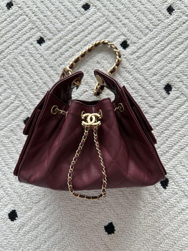 Chanel hopo bag mini size