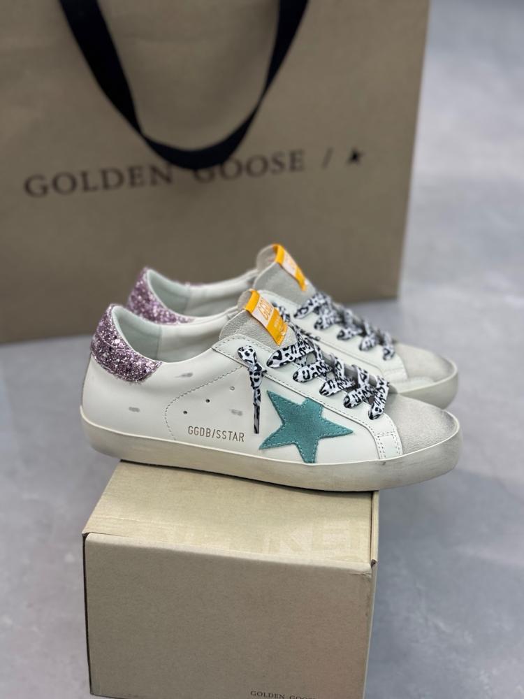 GOLDEN GOOSE Leather Superstar Sneakers