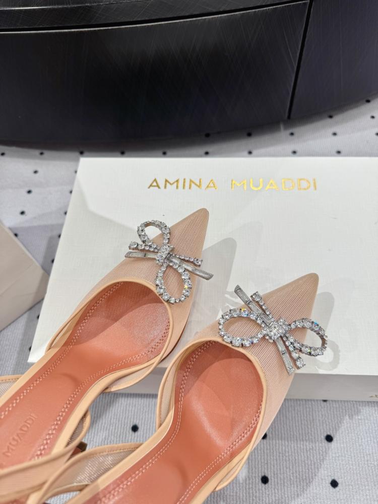 amina muaddi Heels