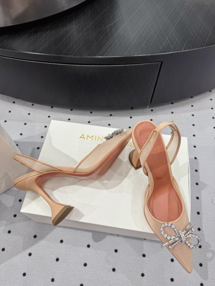 amina muaddi Heels