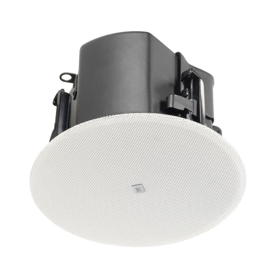 JBL 3-inch gypsum board ceiling speakers, 30 watts, with EN54-24 safety certification for professional performance and compatibility with voice alarm systems, model Control 412C/T-VA