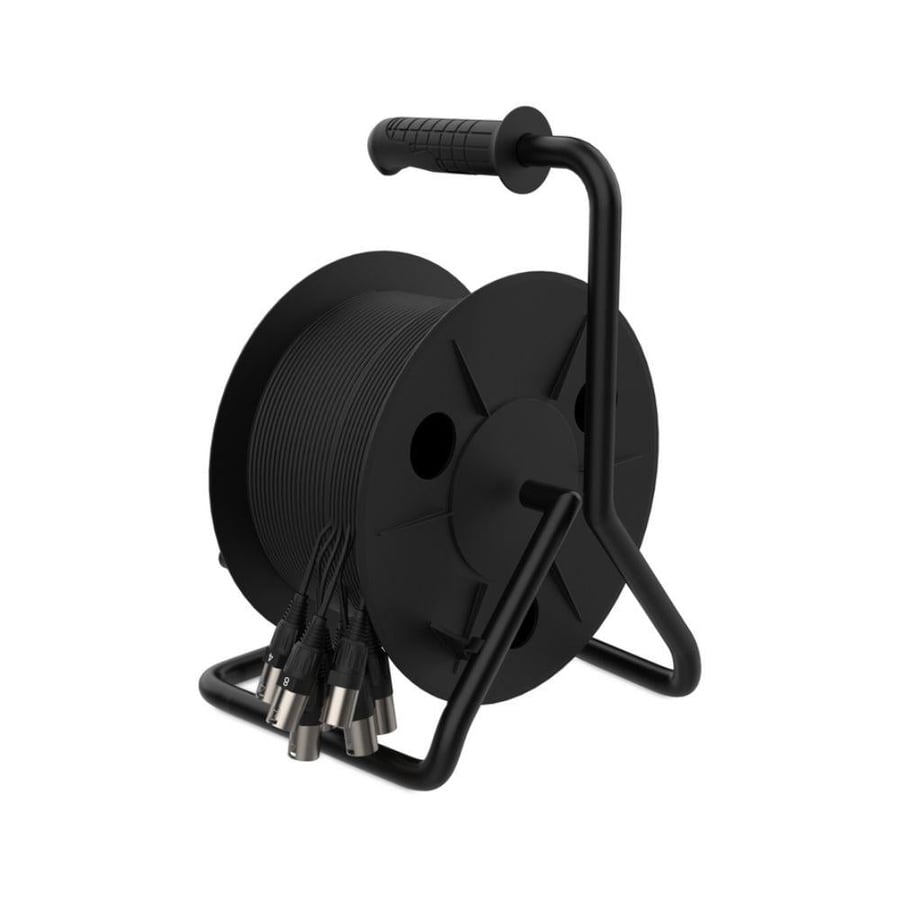 Audibax MC XLR 88-15 سنيك كيبل 15 متر 8 مداخل XLR و 8 مخارج XLR مناسبة للأنظمة التي تتطلب عددًا متوسطًا من القنوات