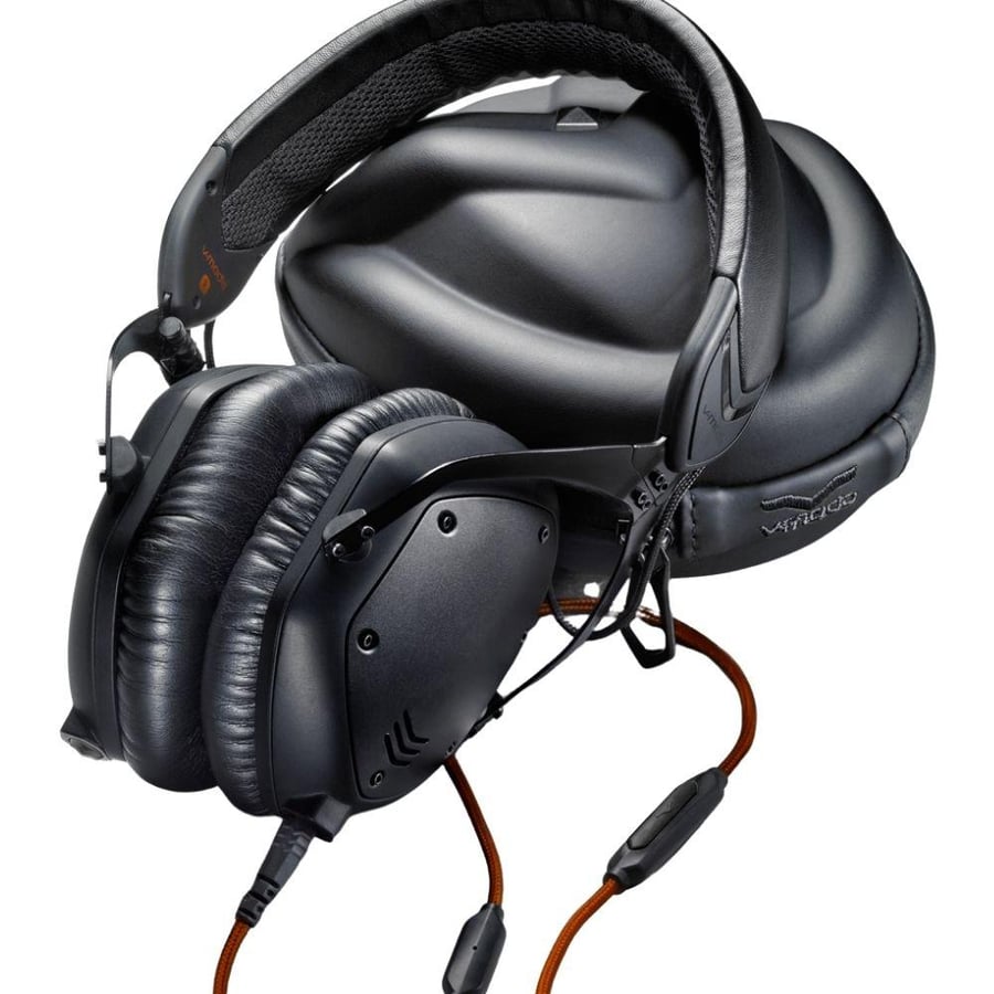 V-MODA M-100 Master سماعات رأس احترافية فوق الأذن للاستوديو والـDJ باللون الأسود المطفي