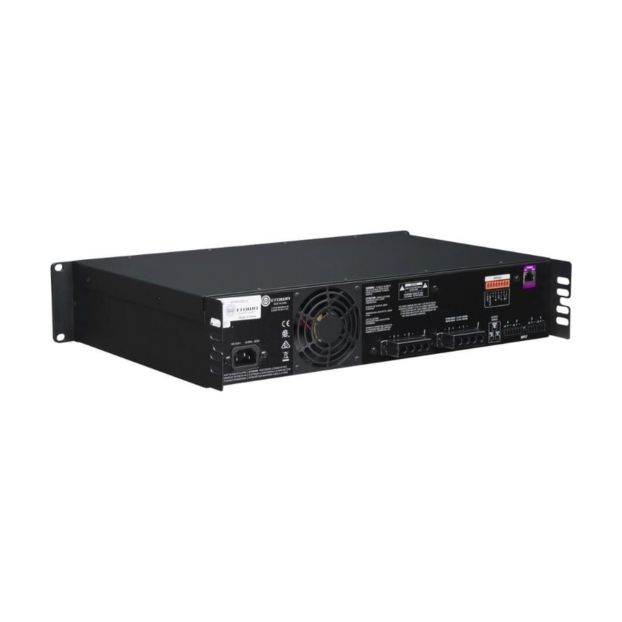 Crown Power Amplifier 4-Channel 600W Per Channel – Mid-High Performance for Commercial Projects and Places of Worship CDi 4|600