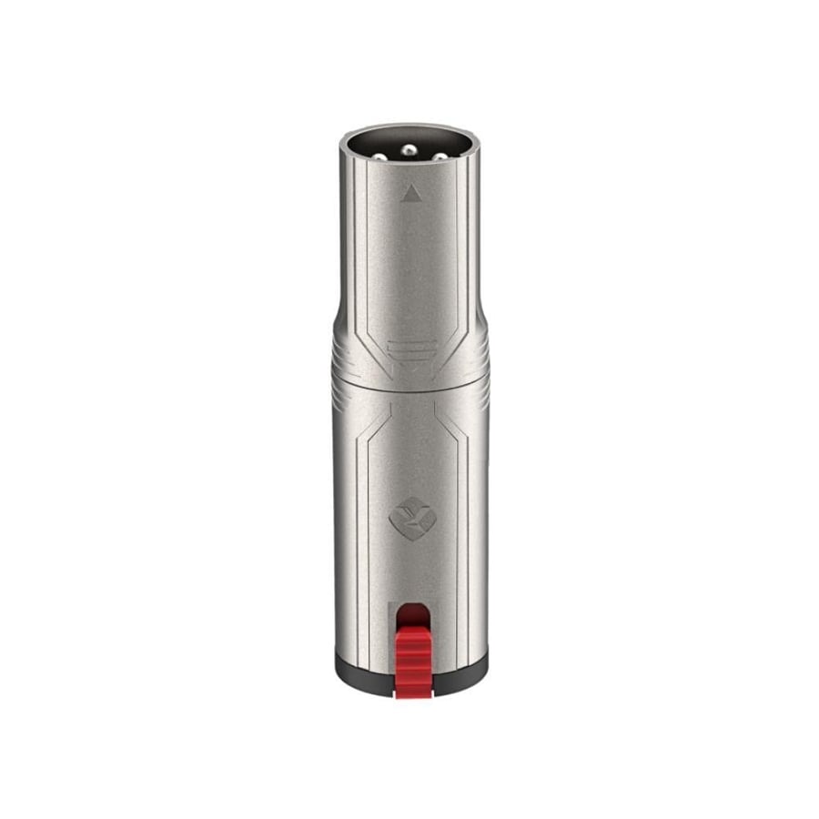 محول XLR ذكر إلى انثى 6.3mm استيريو احترافي معدني مع قفل تثبيت ماركة ROXTONE جودة توصيل عالية واستخدام متعدد موديل RA3XMJF