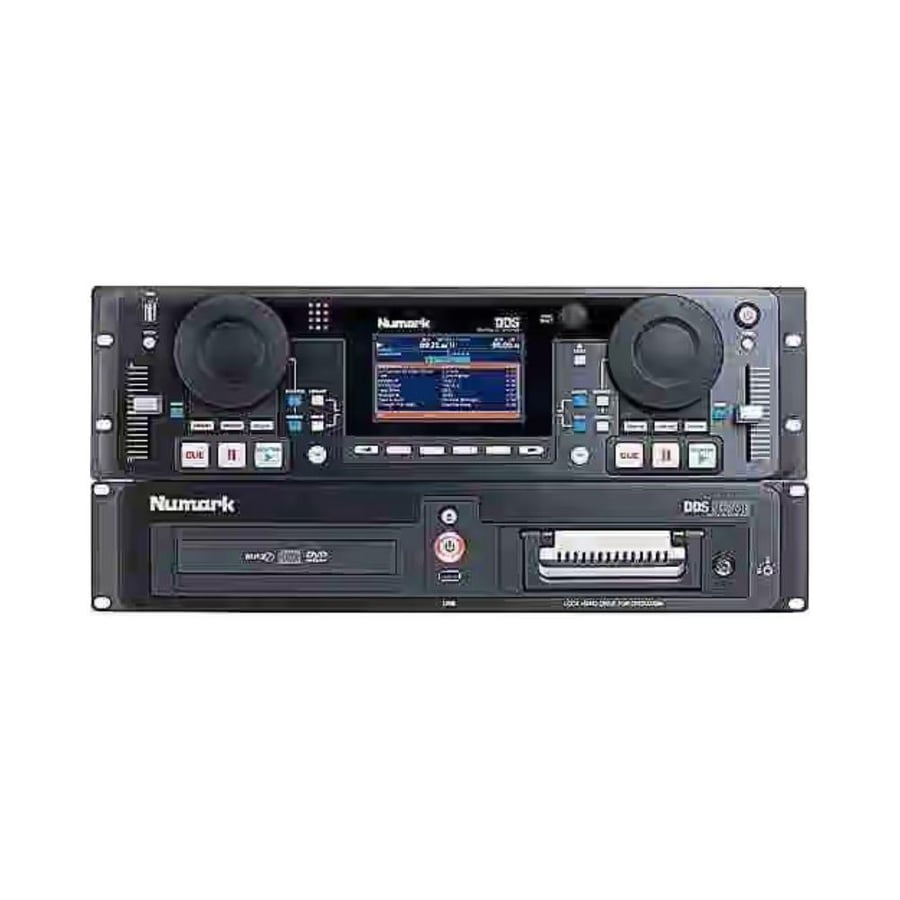 نظام تشغيل وسائط DJ متكامل مع CD وUSB وقرص صلب 80GB موديل DDS-80 ماركة Numark