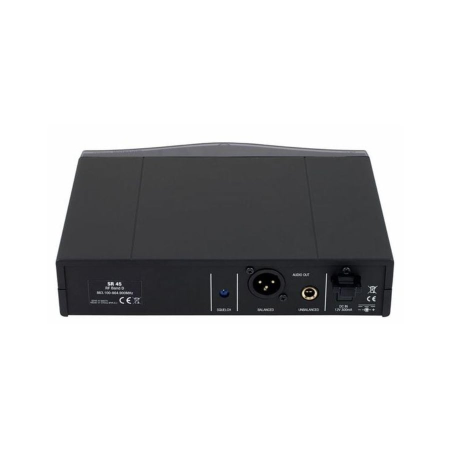 AKG Perception Wireless 45 Instrumental Set Band-A Professional Wireless Microphone System for Musical Instruments