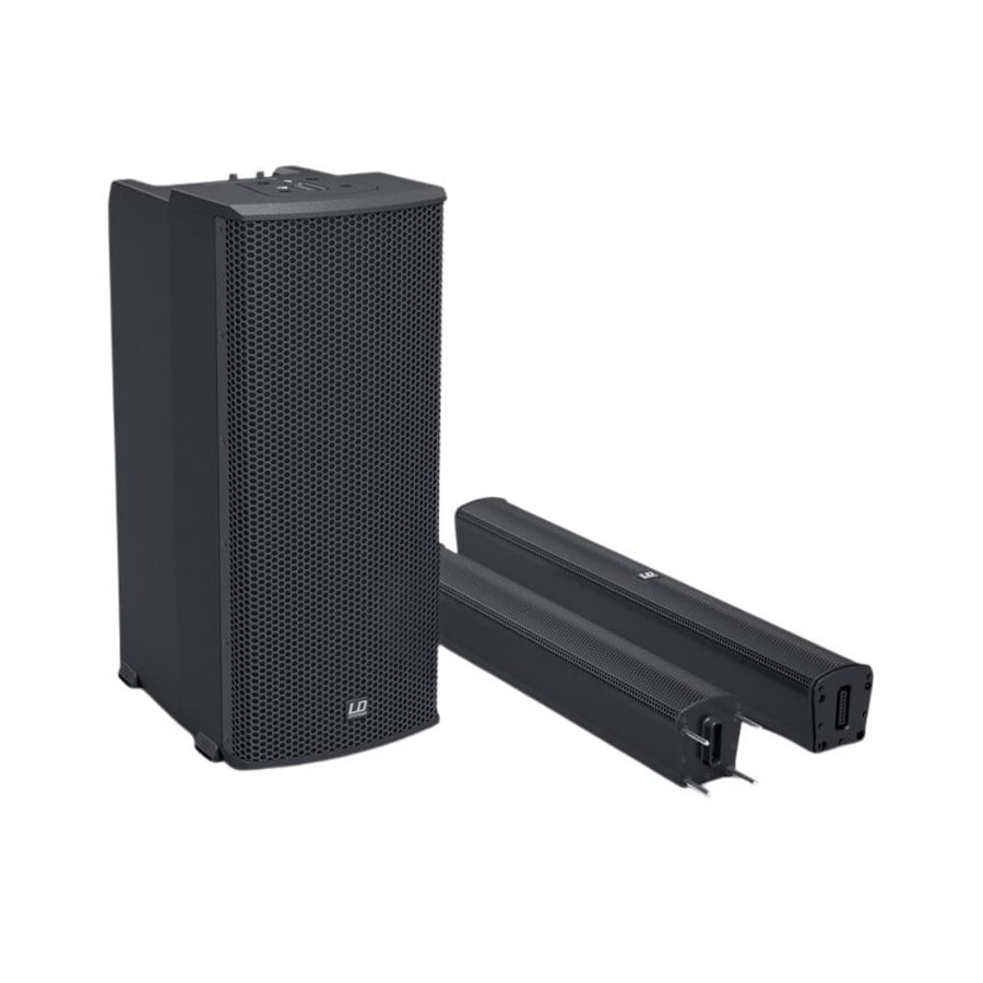 MAUI 11 G2 Large Speaker, Professional Active Speakers, 1000W Power, with Mixer and Bluetooth, Black Color, LD Systems Brand