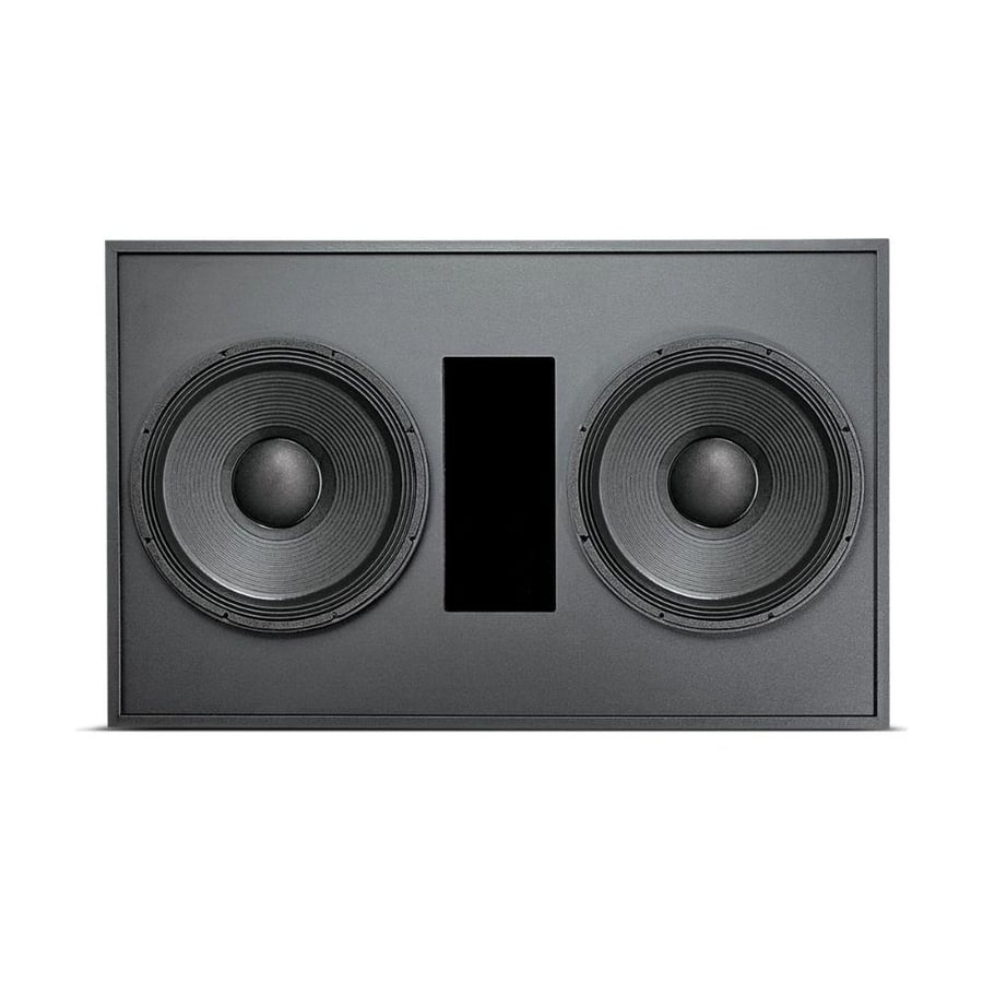 JBL 18-inch Dual Subwoofer Speaker with 4000 Watts of Power and Ultra Long Excursion Technology for an Amazing Cinematic Experience, Model 5628