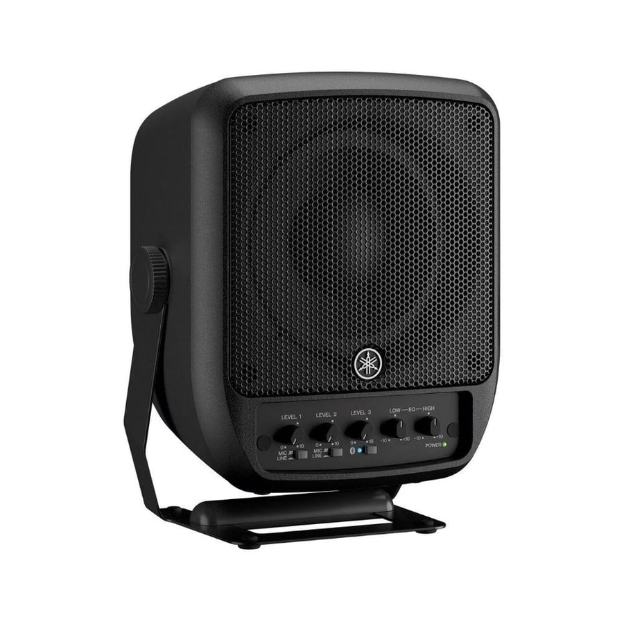 Yamaha STAGEPAS 100 مكبر صوت محمول 6.5 انش 100 وات لتوفير حل صوتي عملي وقوي للعروض والفعاليات والاستخدامات المتنقلة