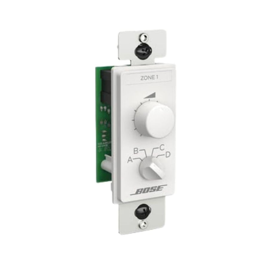 Bose CC-3 EU White Wall Mount Control Center for Sound Management and Zone Control (White)