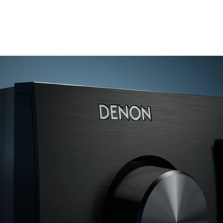 مضخم صوت AV قدرة 105 واط 9.4 قنوات ودعم 4K/8K وDolby Atmos لون اسود موديل AVC-X3900H ماركة Denon
