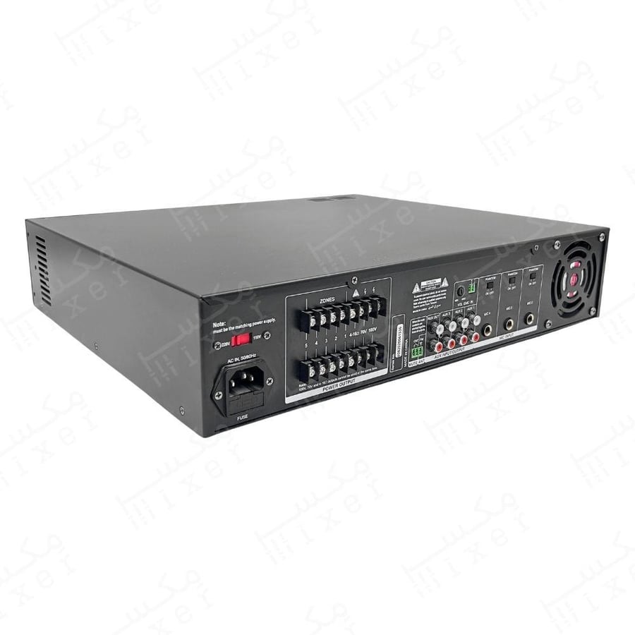 Pro Sound HPS-4720 720W 6-Zone Professional Amplifier for Superior Sound Experience