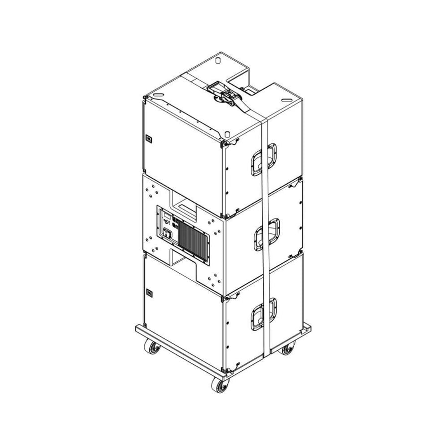 JBL SRX918S VT عربة نقل مضخم صب ووفر احترافية لسب ووفر SRX918S / SRX918SF