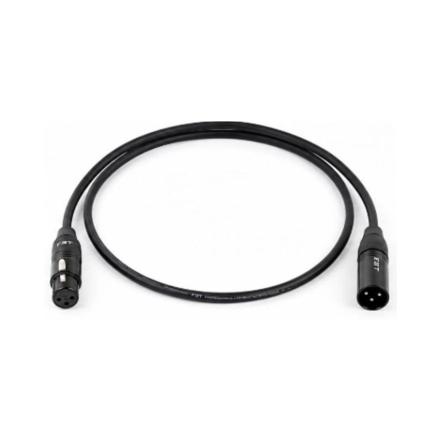 FBT XMF-05 كابل ميكروفون إشارة متوازن بطول 0.5 متر مع موصلات XLR
