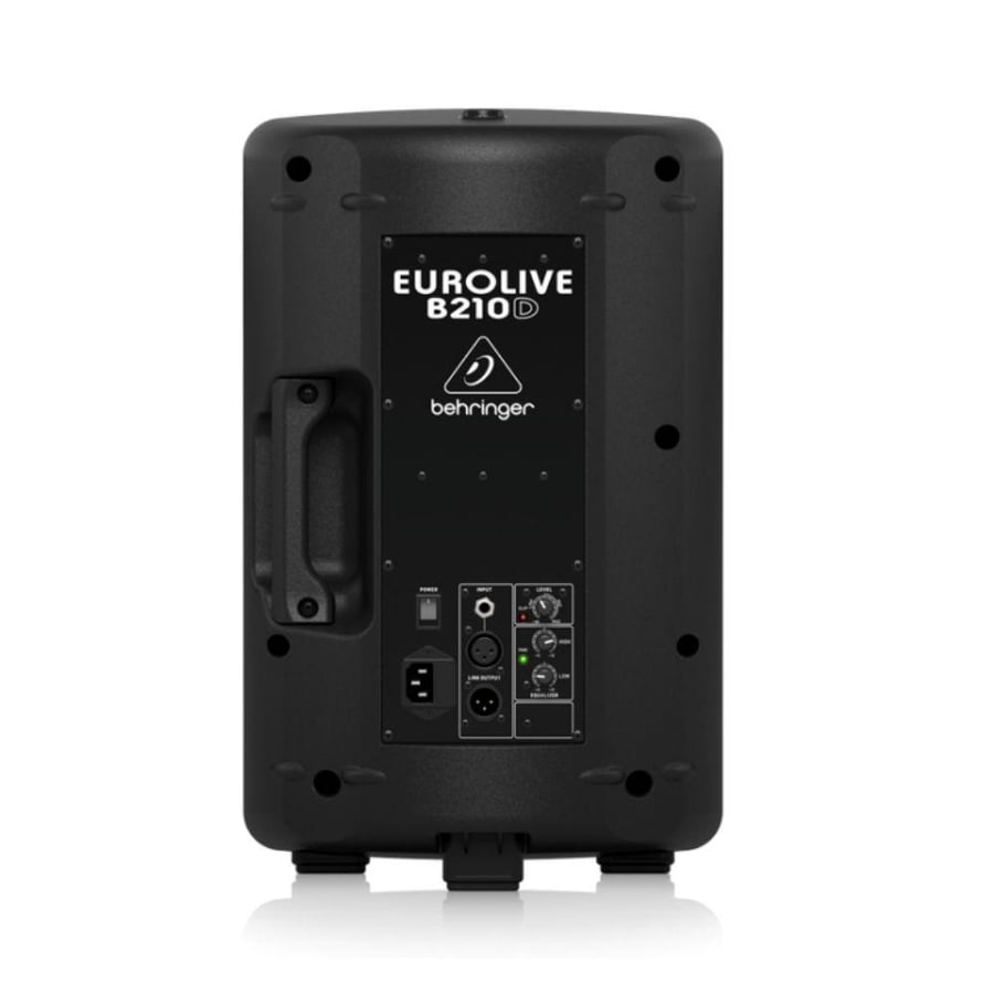 Behringer B208 D 200W 2-Way Active PA Monitor Speakers, 8" Woofer, 1.35" Compression Driver, Powerful Sound Performance, Compact and Lightweight Design