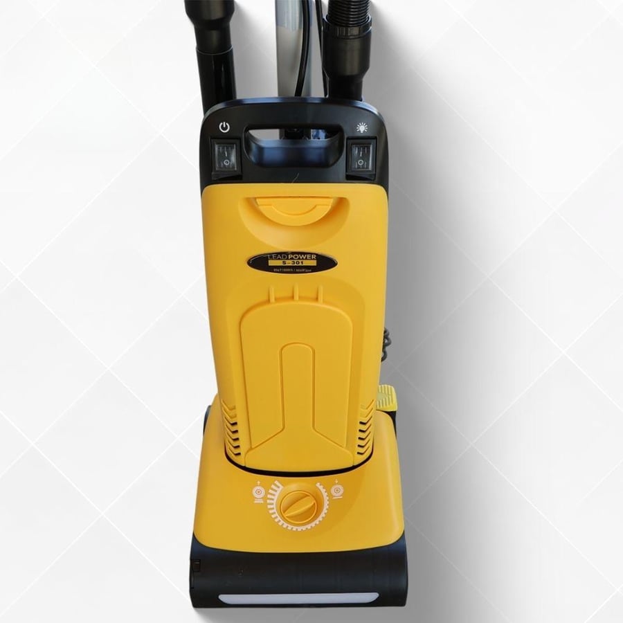 1200W Dry Carpet Cleaner with 2 Motors, 400 m²/hr, Upright Vacuum for Homes and Hotels, Practical and Easy Cleaning for Small Spaces, MOJEEZ SM-301