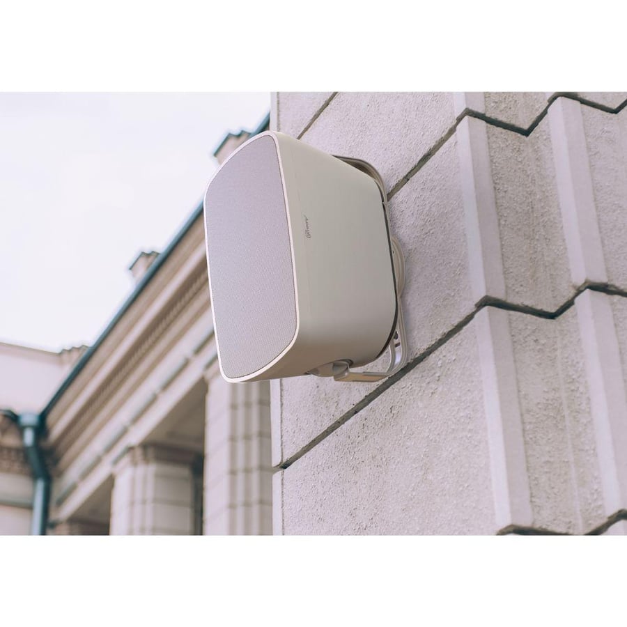 زوج سماعات حائط خارجية 8 بوصة قوة 50 وات مقاومة للماء IP65 بأداء احترافي لون ابيض موديل Bali 8 TW White ماركة اوديباكس