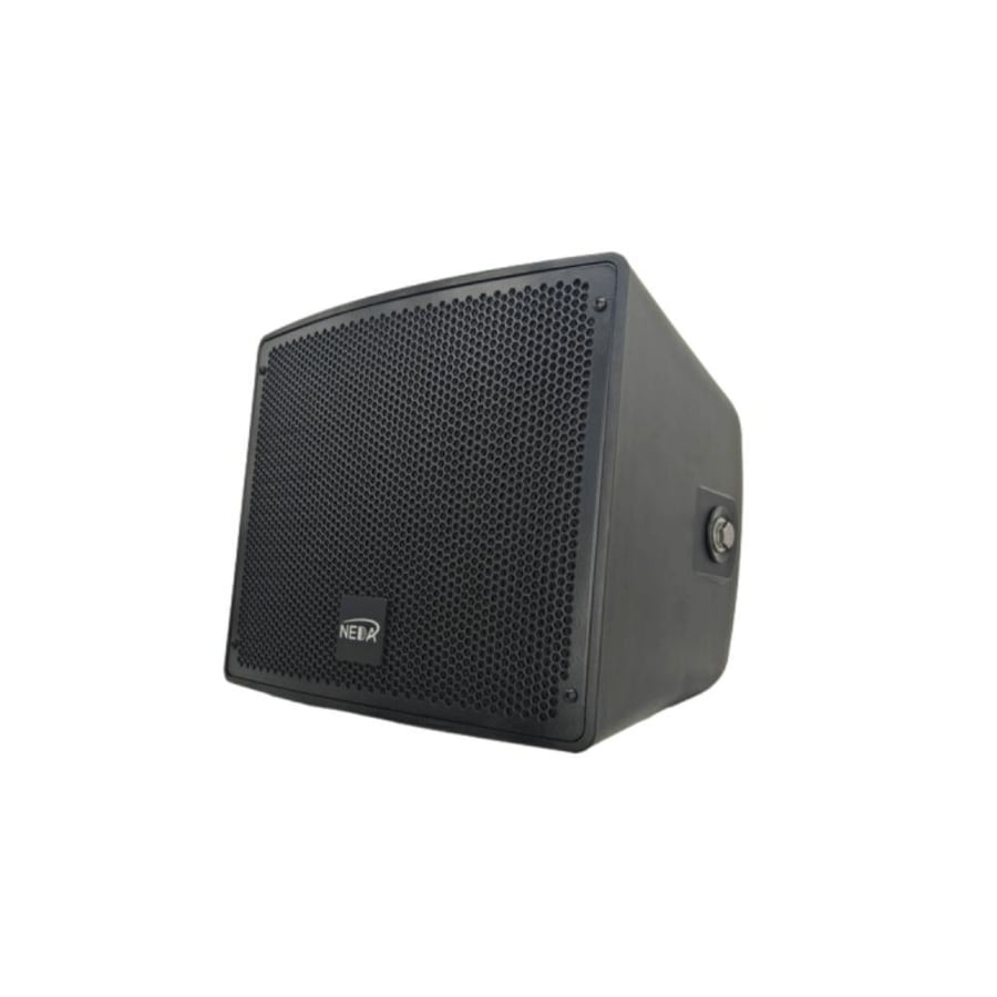 NA-8TB 8-inch square wall speakers, 300 watts, works indoors and outdoors, with ohm and trans systems, black color