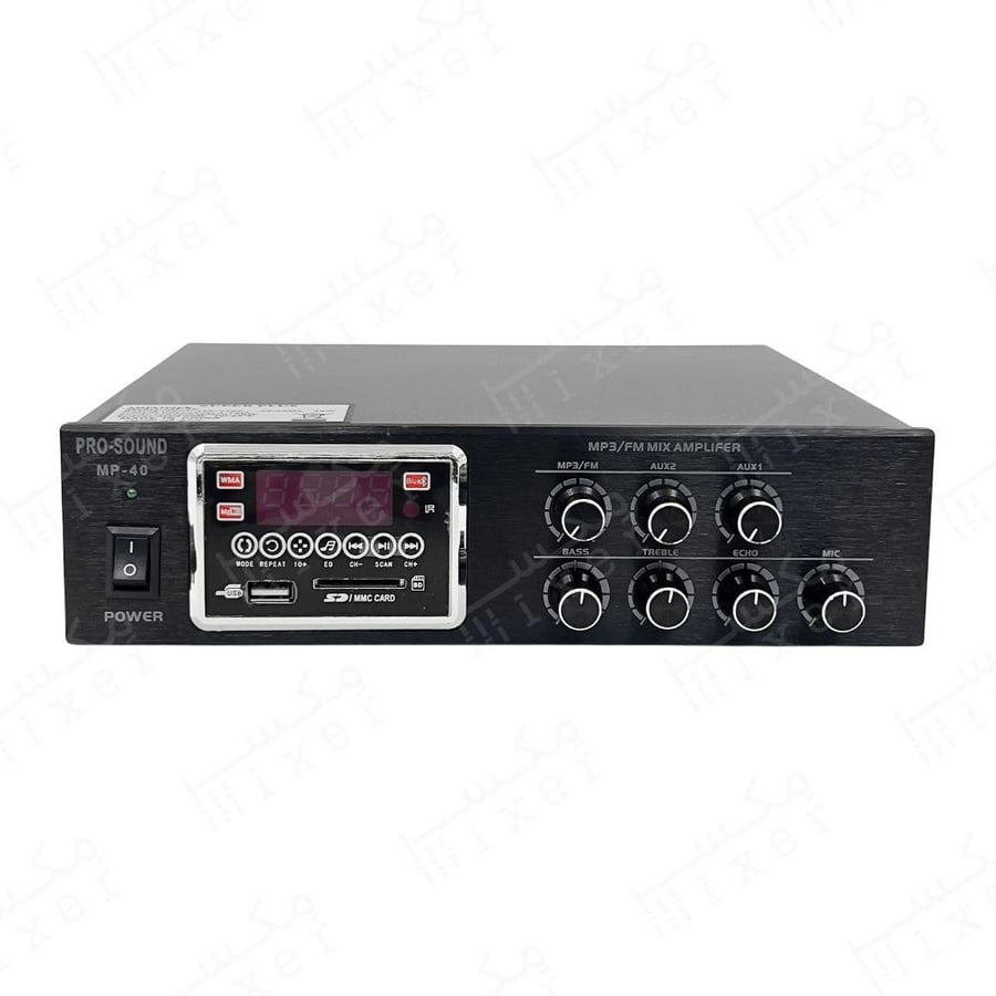 امبليفير  بروساوند مضخم صوت إحترافي  40W MP_40 AMPLIFIER