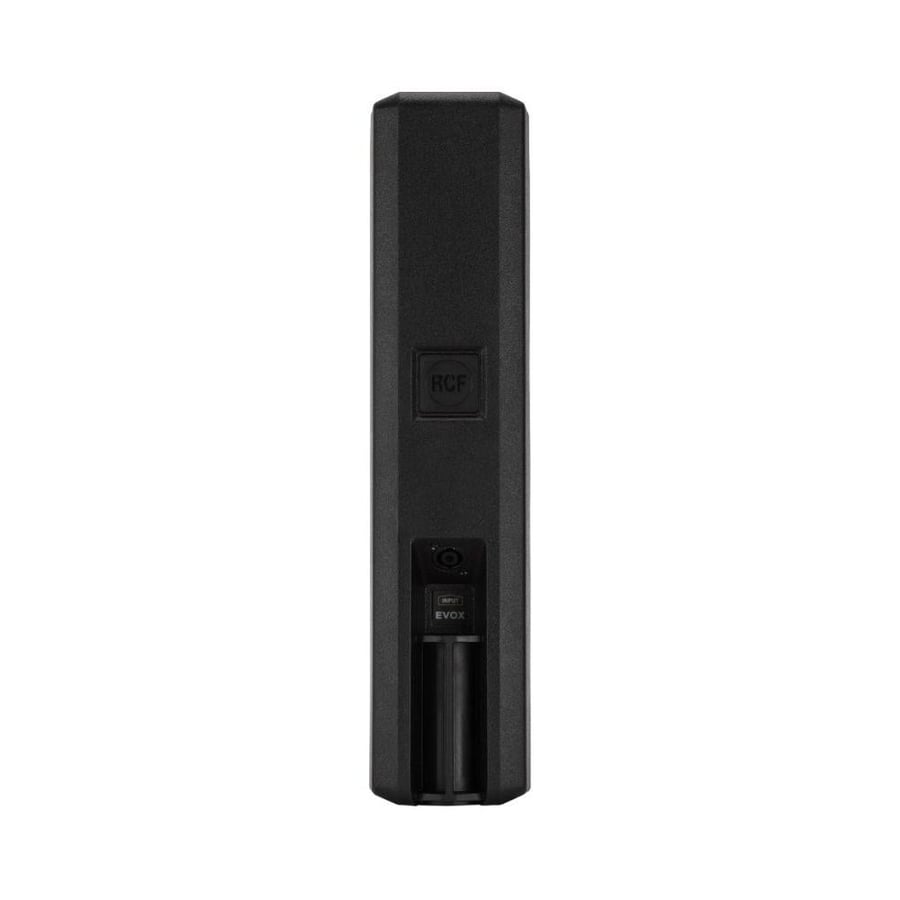RCF EVOX JMIX8 نظام سماعات كبيرة قوة 1400 واط مع ميكسر رقمي بـ 8 مداخل مع مؤثرات متعددة، ومحاكي مضخم صوت، وجهاز تحكم عن بعد