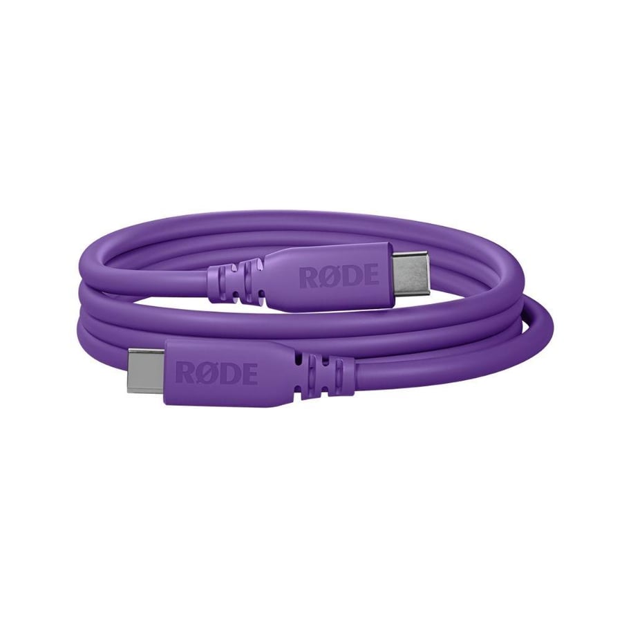RØDE SC27 2m USB-C to USB-C Cable – High-speed data transfer and professional performance for advanced devices, black color (also available in multiple colors)