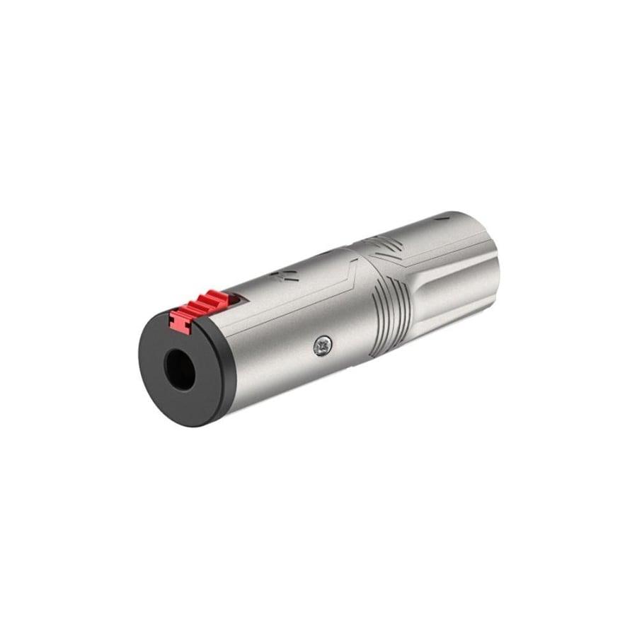 محول XLR ذكر إلى انثى 6.3mm استيريو احترافي معدني مع قفل تثبيت ماركة ROXTONE جودة توصيل عالية واستخدام متعدد موديل RA3XMJF