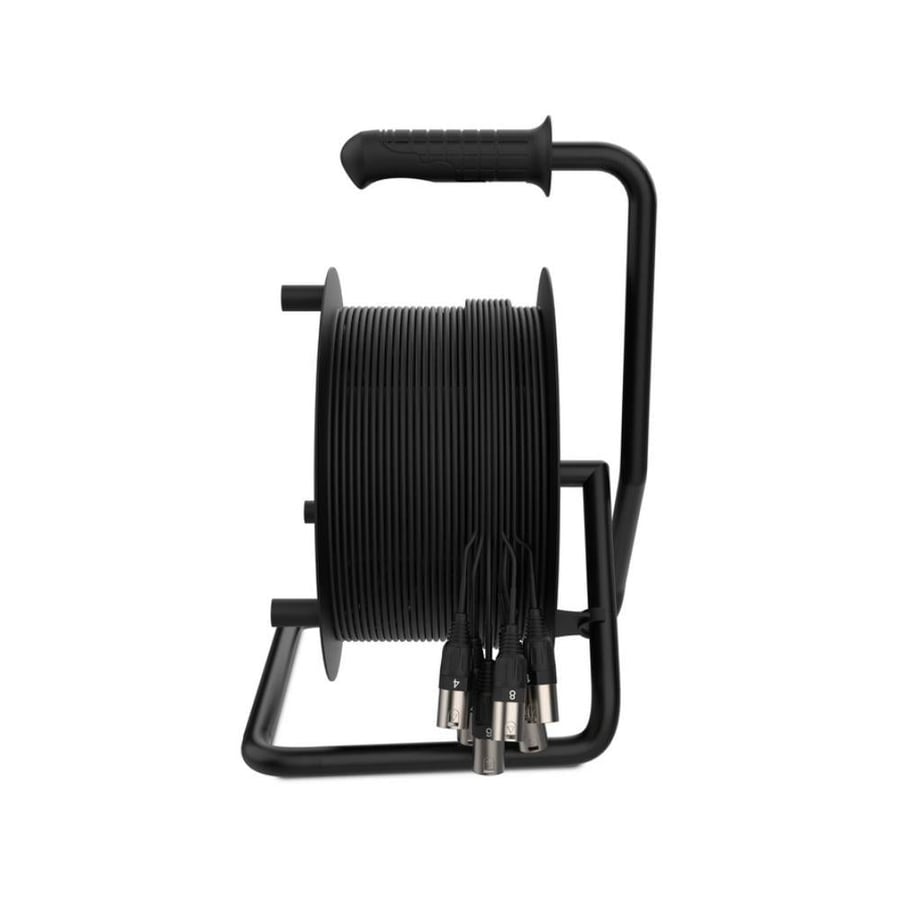 Audibax MC XLR 88-15 سنيك كيبل 15 متر 8 مداخل XLR و 8 مخارج XLR مناسبة للأنظمة التي تتطلب عددًا متوسطًا من القنوات