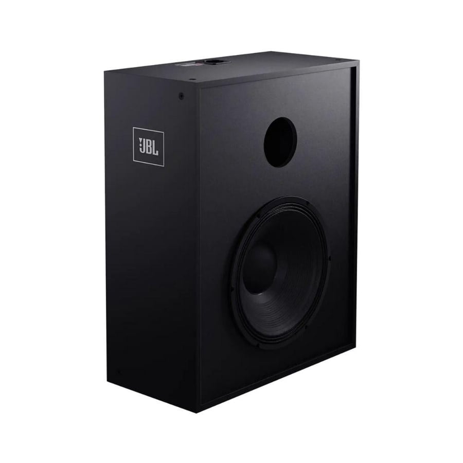 مضخم صوت سب ووفر سينمائي JBL قوة 650 وات احترافي عالي القدرة بأداء جهير عميق يهز القاعة موديل 3181F
