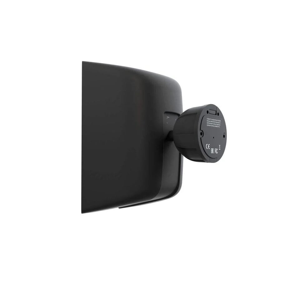 LD Systems 5-inch rugged, weather-resistant wall-mounted speaker with superior sound quality for indoor and outdoor use. Black color. Model DQOR 5 B.