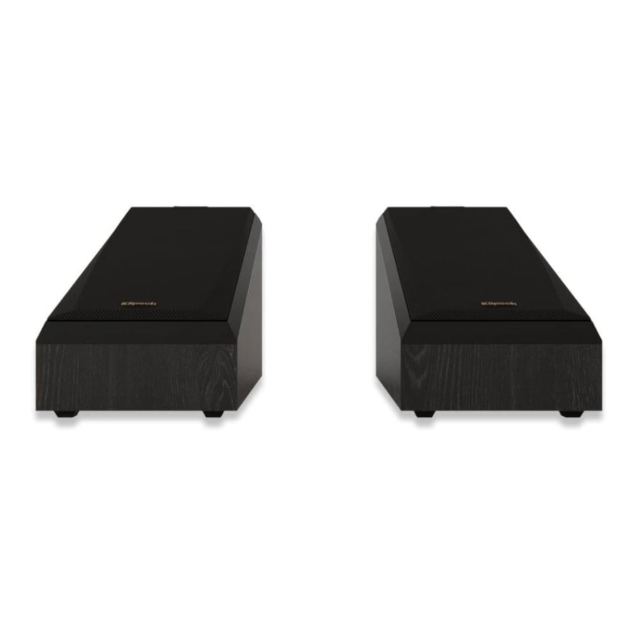 Klipsch RP-500SA II Dolby Atmos Surround Sound Speakers Ebony