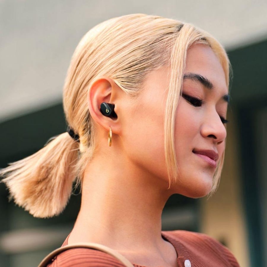 Beats Solo Buds BM - Small, Big Sound, All-Day Comfort, Up to 18 Hours, Matte Black