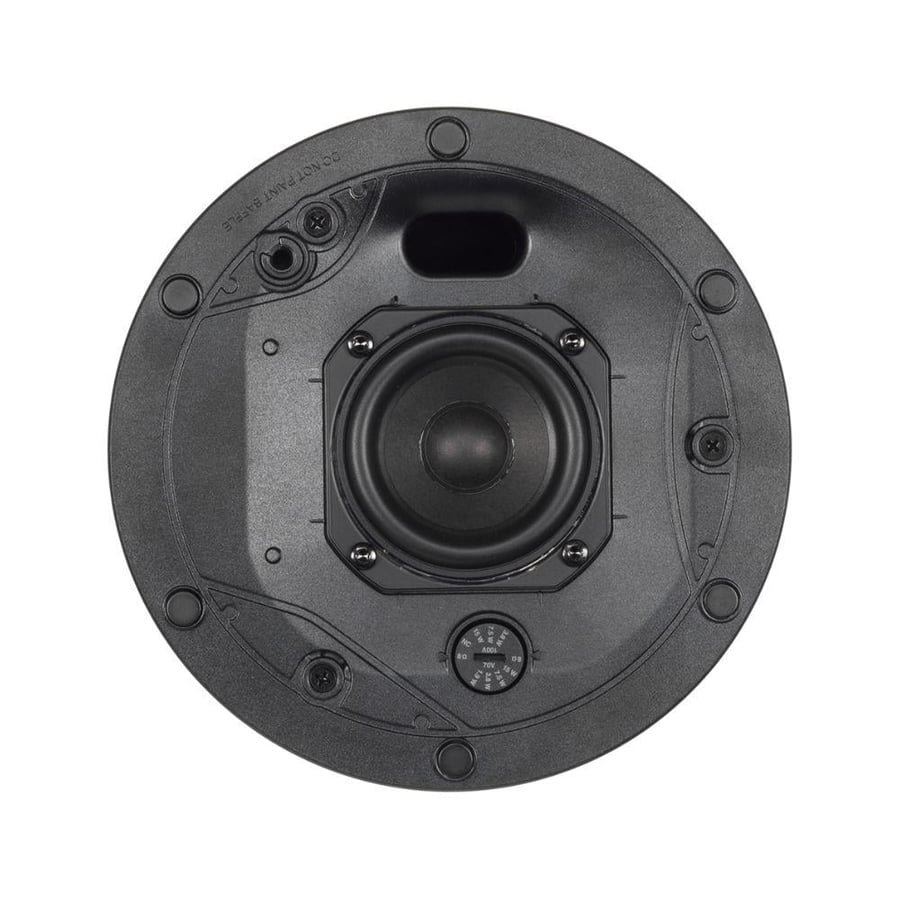 JBL 3-inch gypsum board ceiling speakers, 30 watts, with EN54-24 safety certification for professional performance and compatibility with voice alarm systems, model Control 412C/T-VA