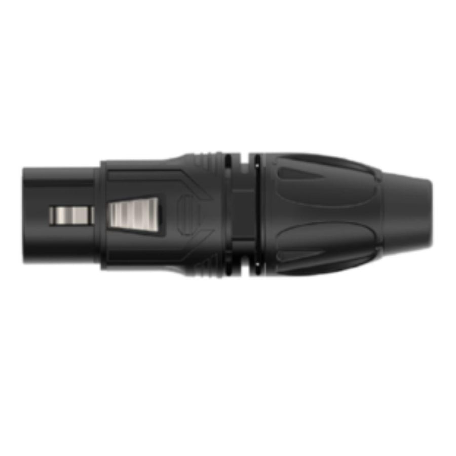 جاك ميكروفون XLR أنثى 3-بول تصميم متين ماركة ROXTONE وأداء موثوق للاستخدامات الاحترافية موديل RX3F-BG