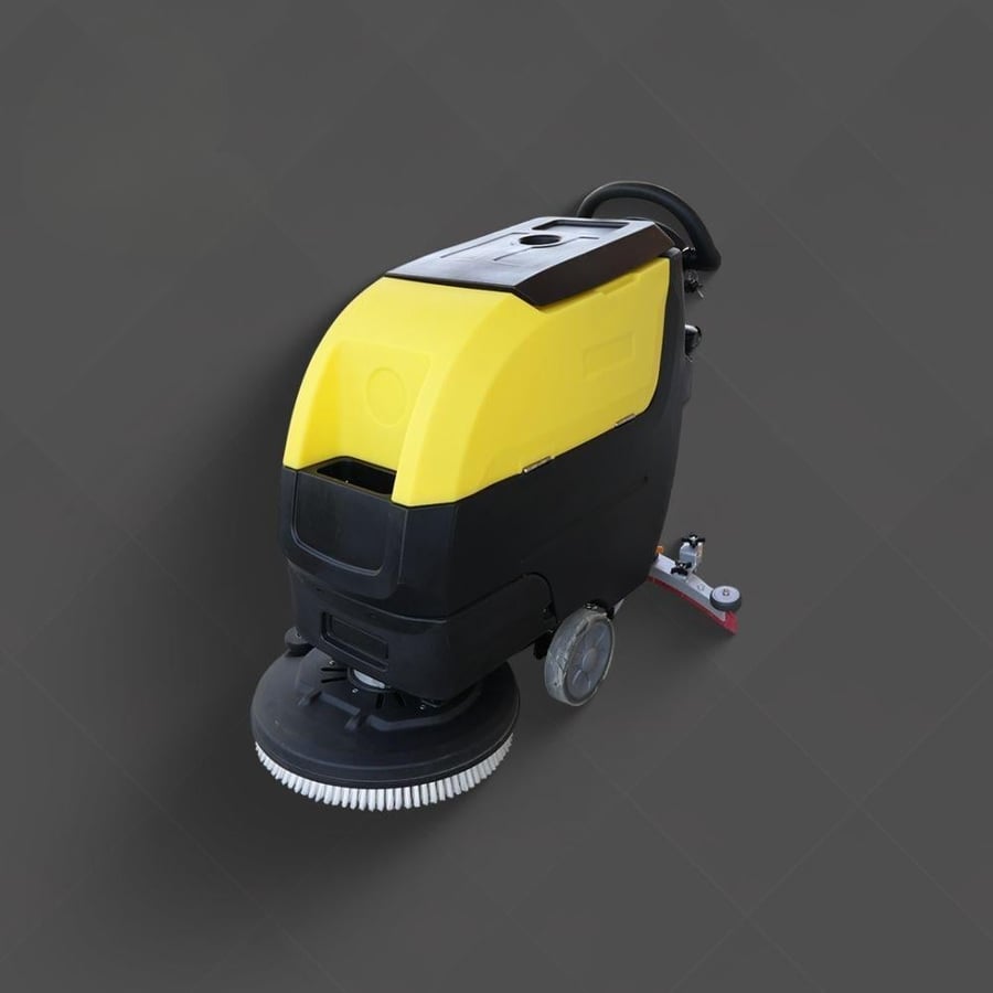 Large vacuum cleaner with a 550W brush motor and a 450W suction motor. This floor cleaning vacuum covers 2200 m²/hour and offers powerful performance for large areas. MOJEEZ S300
