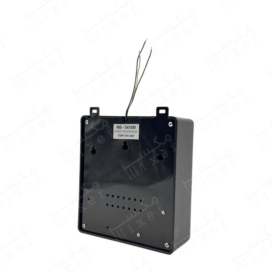 سماعة جدارية ممرات لون أسود قدرة 20 واط ماركة SKY SOUND أداء صوتي واضح للفصول الدراسية موديل  NB-5418M