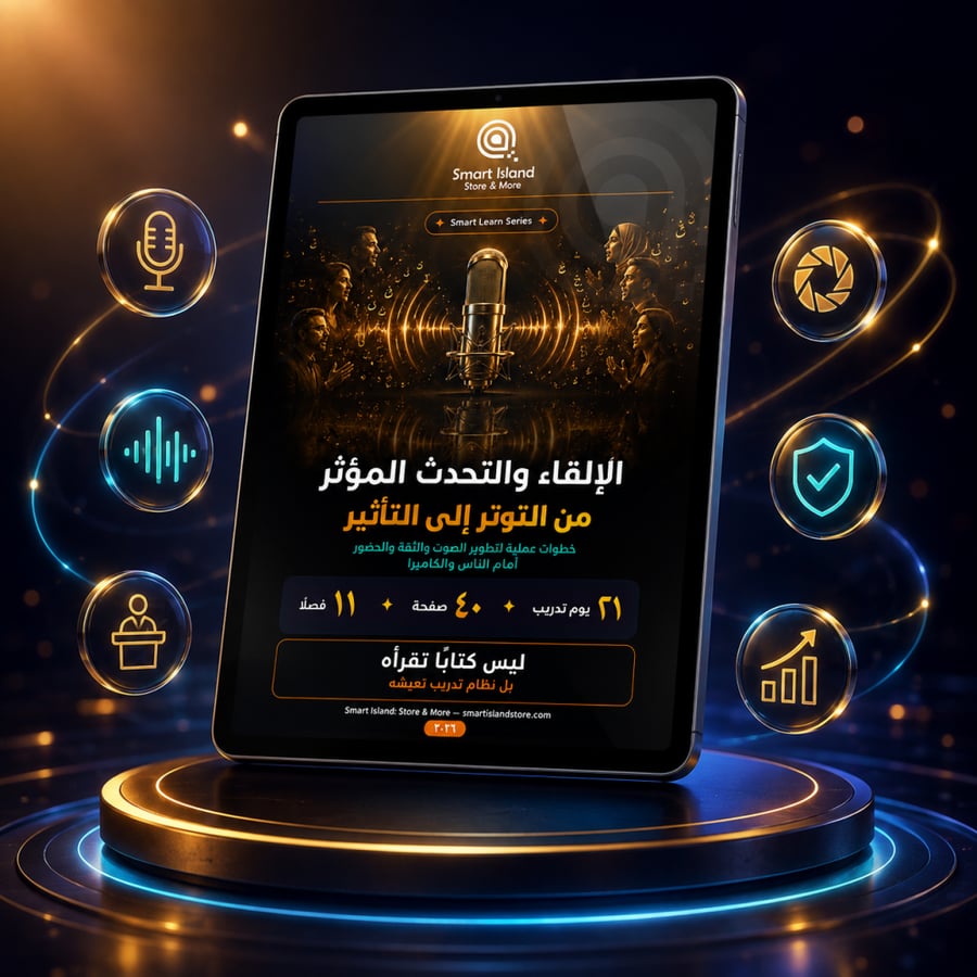 كتاب الإلقاء والتحدث المؤثر من التوتر إلى التأثير