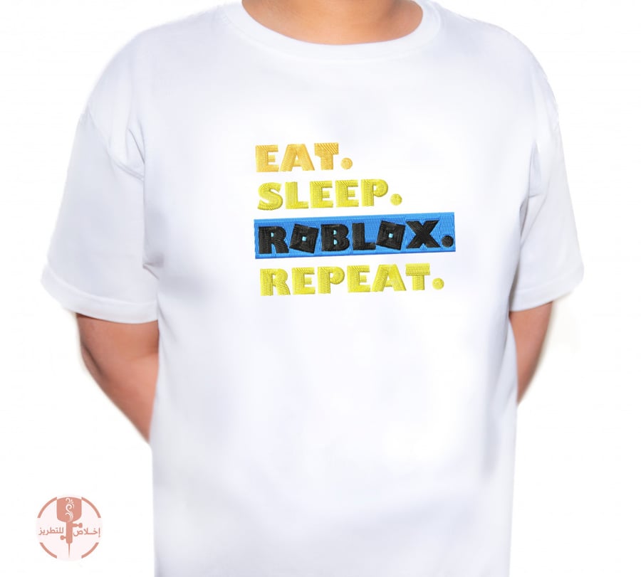 Roblox embroidered T-shirt