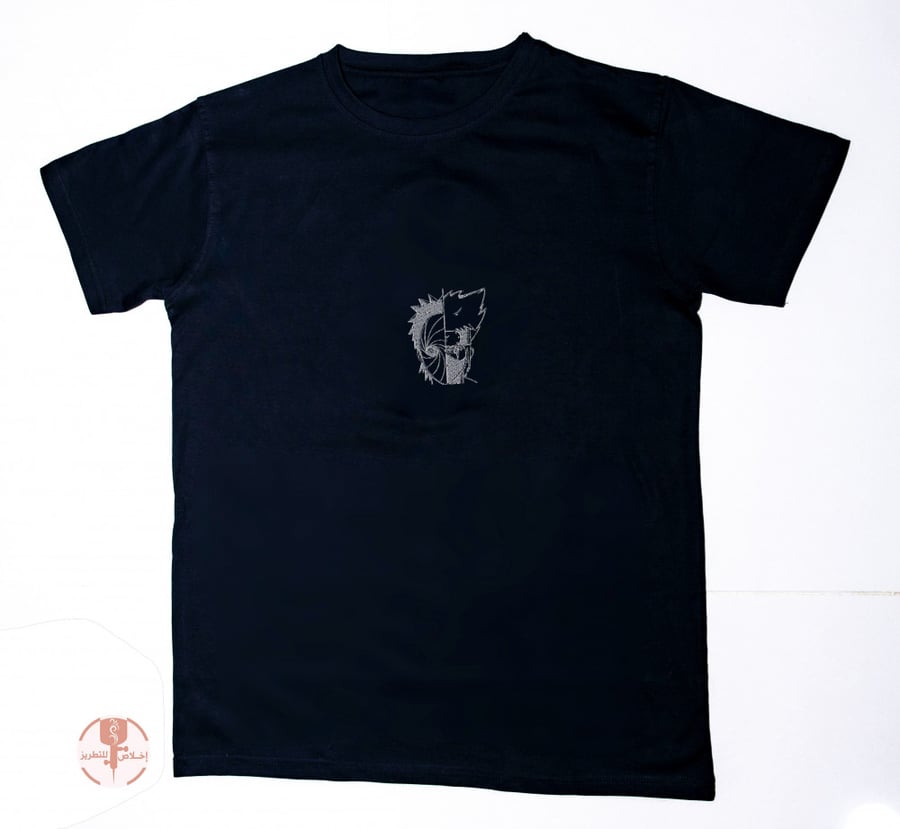 Obito T-shirt and Kakashi embroidered